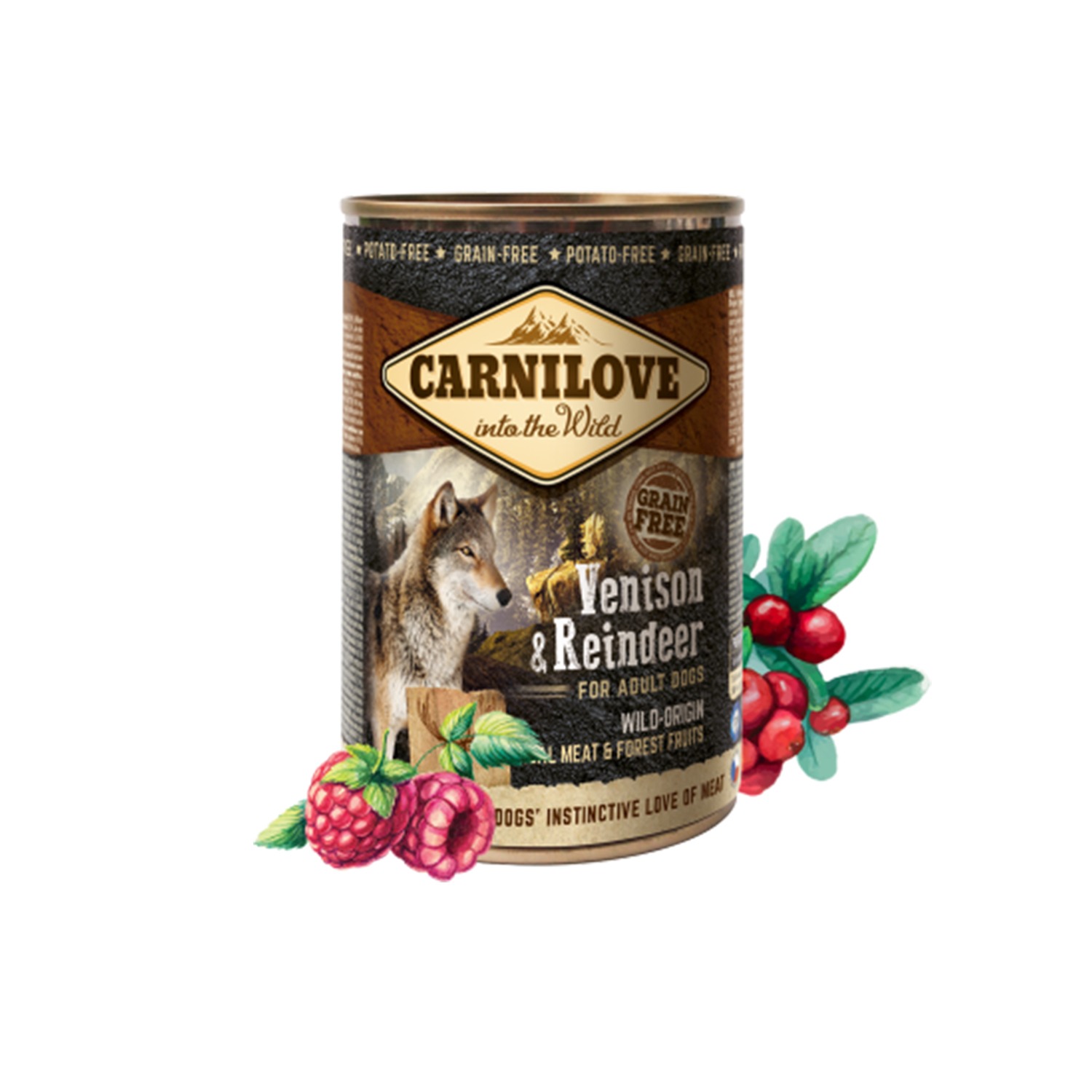 Carnilove Adult Reindeer grain free pienso perro con reno sin cereales