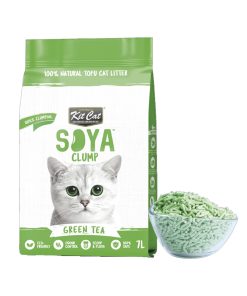 PELUCHOS-MASCOTAS-KIT-CAT-ECO-SOYA-CLUMP-ARENA-DE-TÉ-VERDE